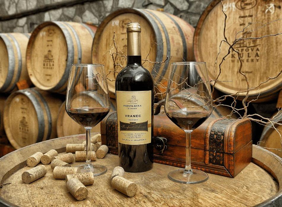 Popova Kula Hotel & Winery Demir Kapija Bagian luar foto